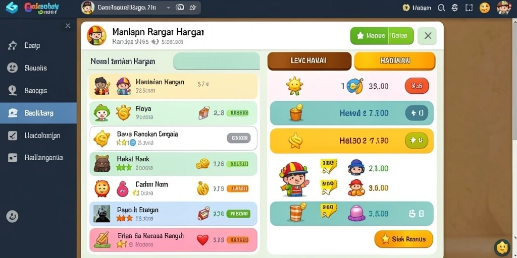 Tampilan awal yang menarik dan intuitif.