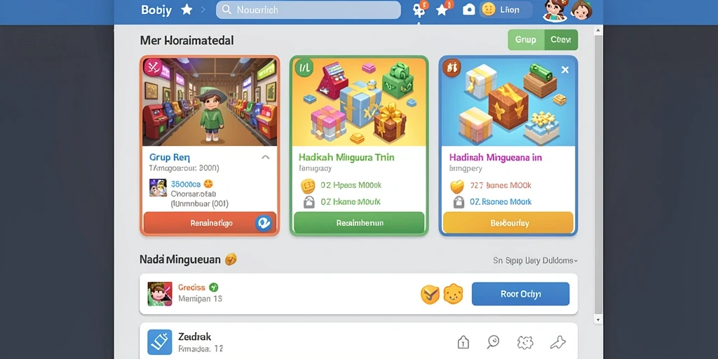 Tampilan antarmuka yang sederhana dan intuitif.