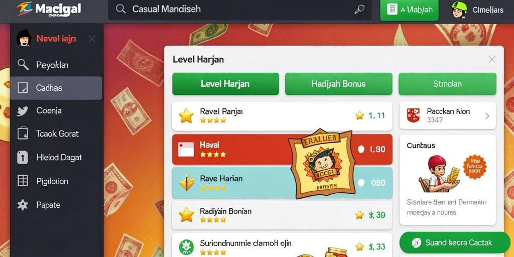 Screenshot menampilkan karakter utama dalam aksi pertarungan.