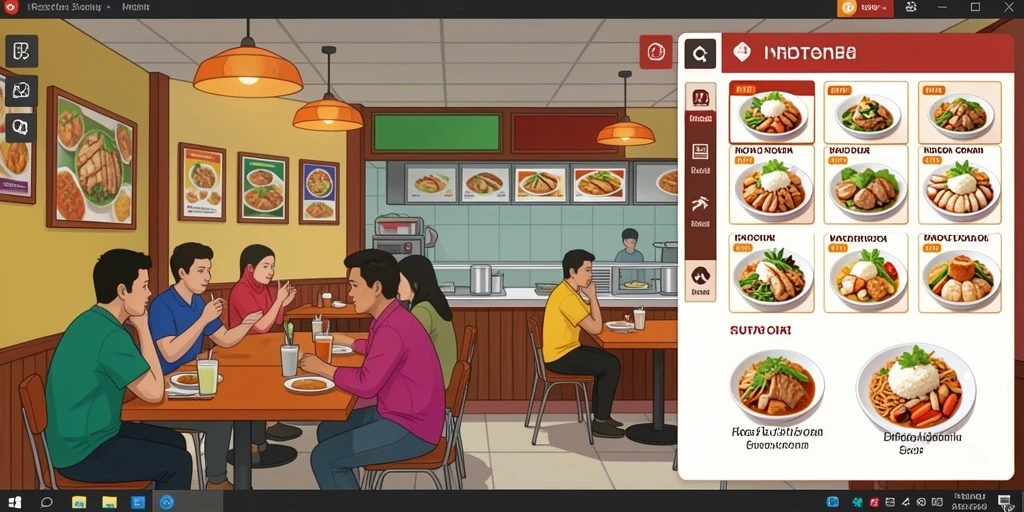 Tampilan antarmuka yang mudah dipahami.