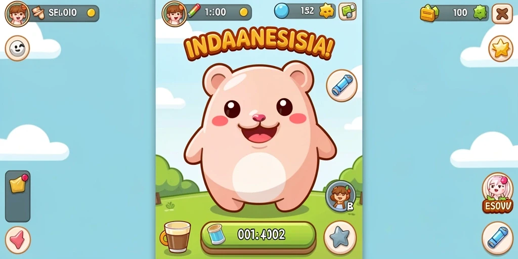 Screenshot menampilkan tampilan permainan yang menarik dan interaktif.