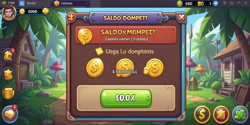 Tampilan menarik dari permainan slot yang tersedia.