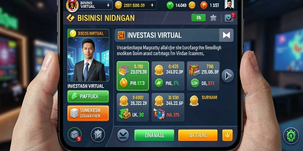 Screenshot menampilkan antarmuka permainan kasino yang menarik.