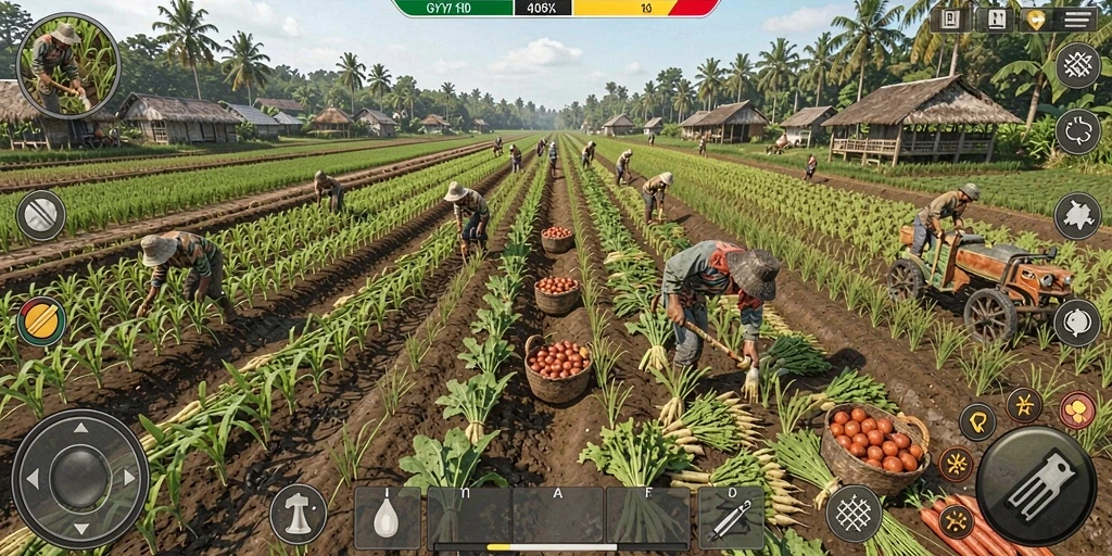 Screenshot menampilkan grafis memukau dan gameplay yang seru.