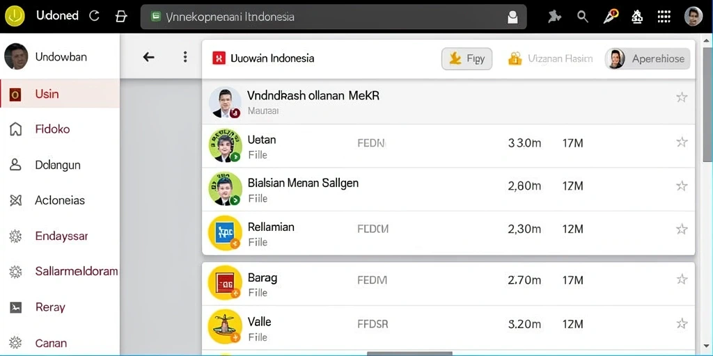 Tampilan antarmuka utama yang menarik dan mudah dinavigasi.