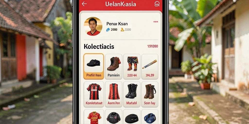 Tampilan grafis yang memikat di dalam permainan.
