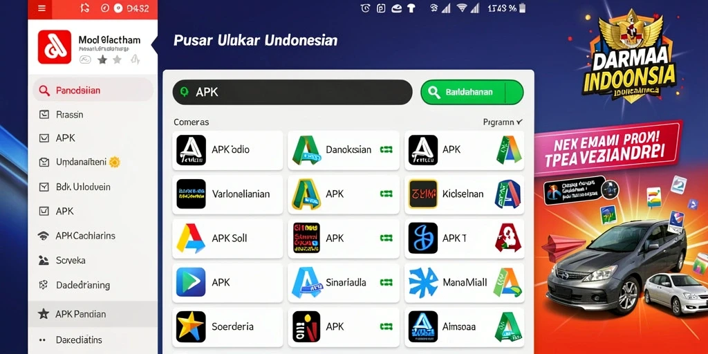 Tampilan antarmuka yang intuitif dan menarik.