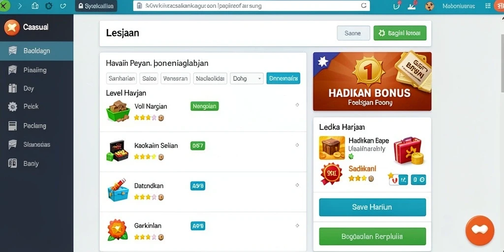 Tampilan awal PGG68 yang penuh warna dan menarik.