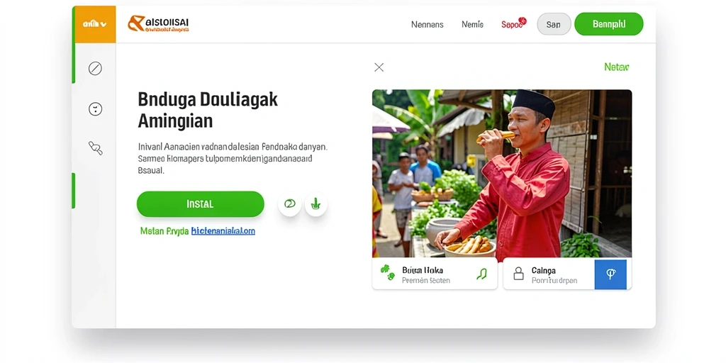 Antarmuka pengguna yang ramah dan mudah dinavigasi.