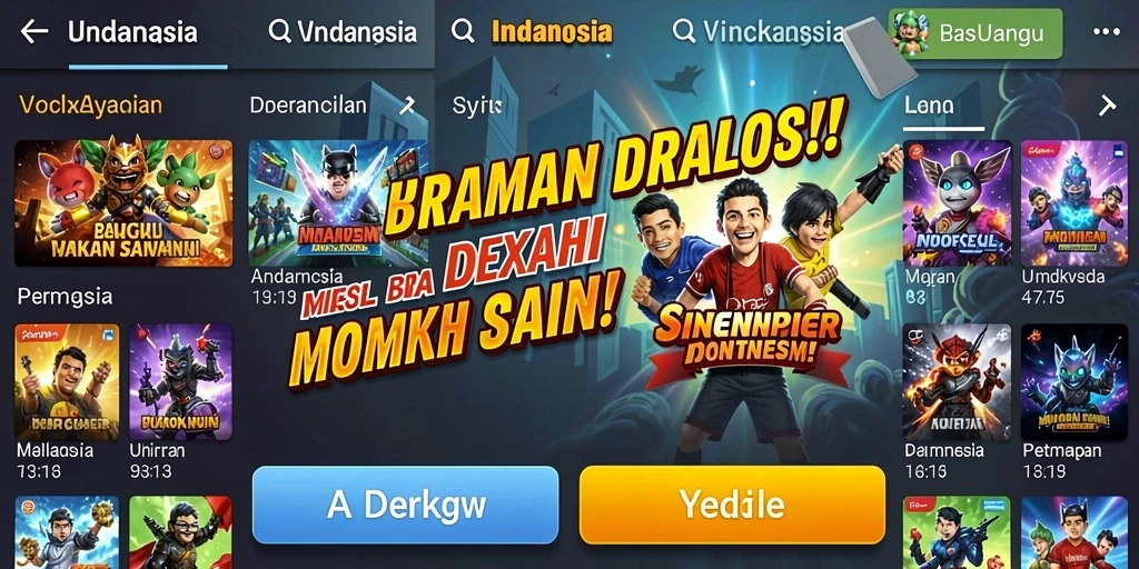 Tampilan antarmuka yang menarik dan user-friendly.