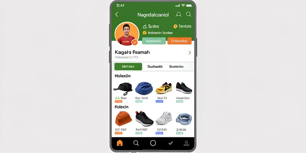 Tampilan antarmuka SEHOKI yang menarik dan penuh warna.