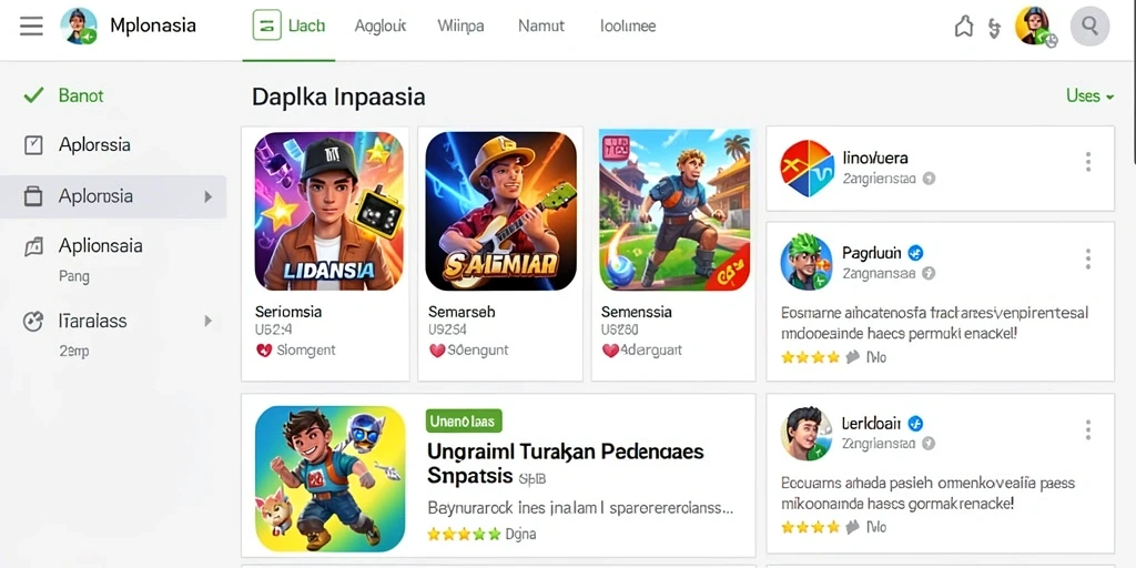 Tampilan antarmuka yang menarik dan intuitif.