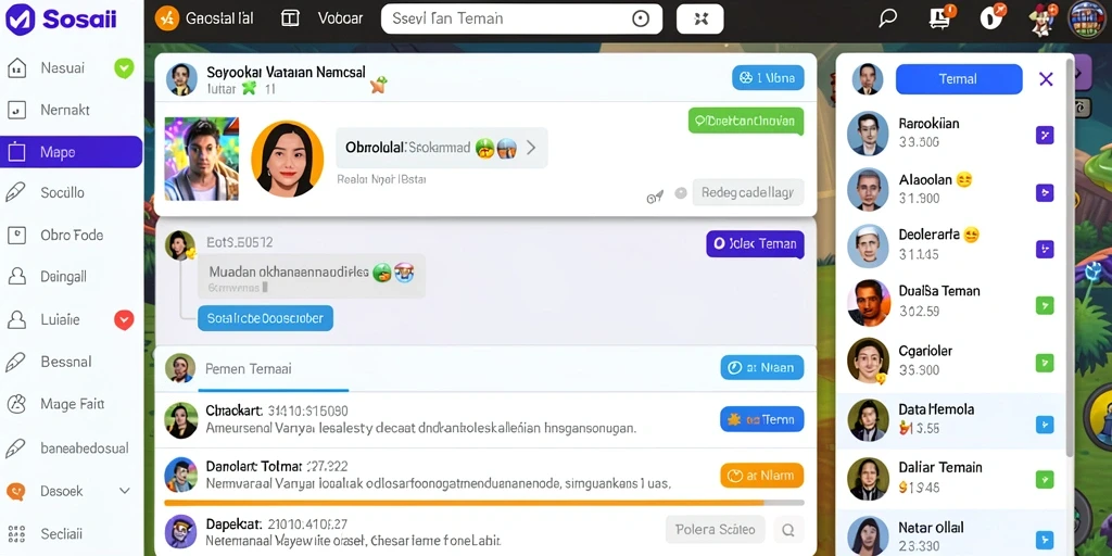 Tampilan antarmuka yang menarik dan mudah digunakan.