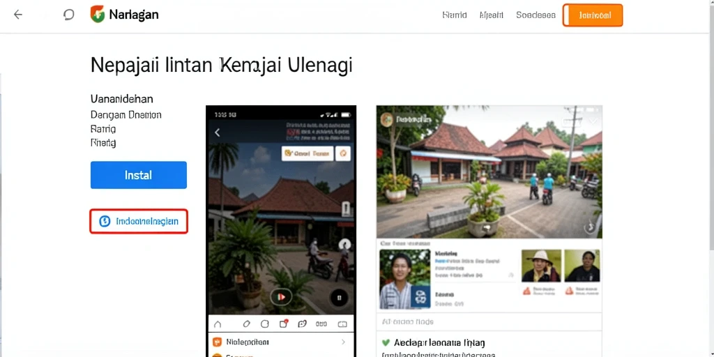 Screenshot menampilkan karakter utama dalam misi petualangan.