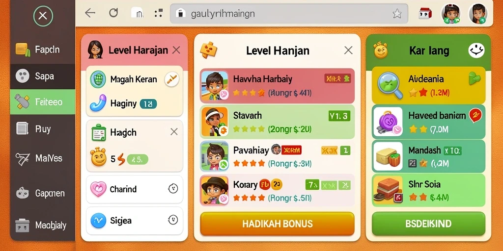 Tangkapan layar menampilkan karakter utama dalam aksi.