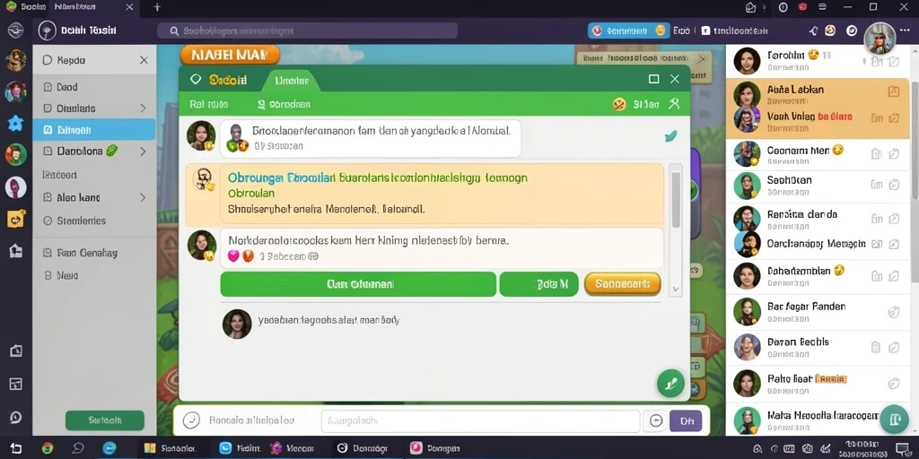 Tampilan awal permainan yang memukau dan menarik.